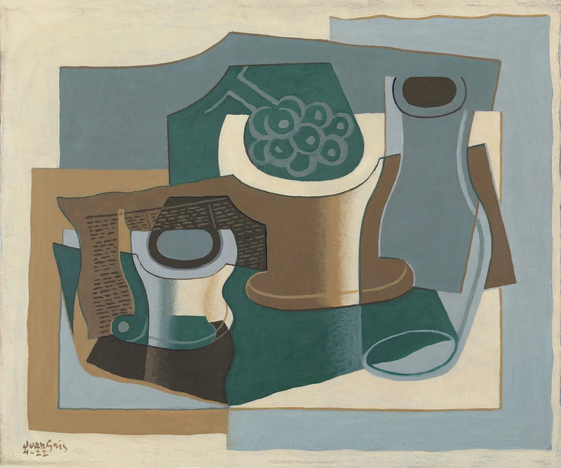 Kâse ve sürahi - Juan Gris