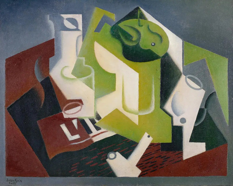 Kâse ve Pipo - Juan Gris