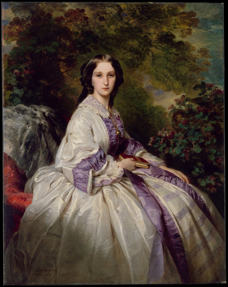 Comtesse Alexandre Nikolaïevitch Lamsdorff (Maria Ivanovna Beck, 1835-1866) - Franz Xaver Winterhalter