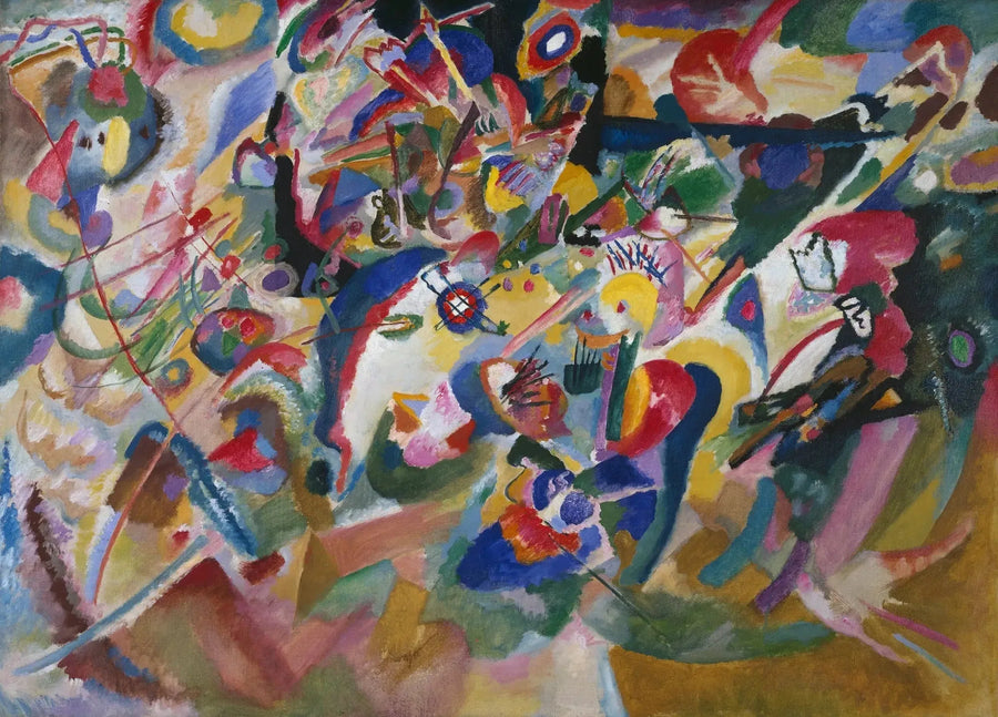 "Composition VII" - Vassily Kandinsky için 3. Tasarım