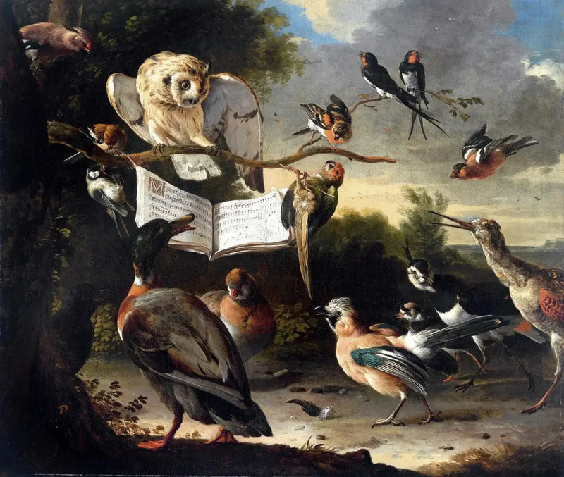 Kuş Konseri - Melchior de Hondecoeter