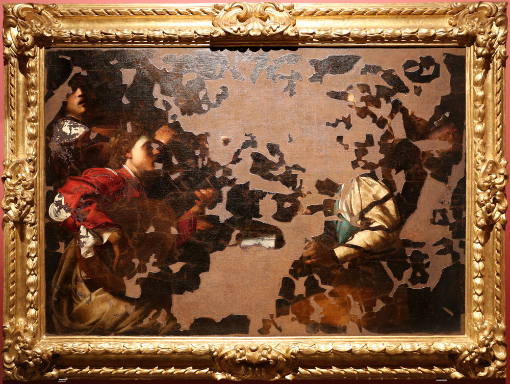 Concerto - Bartolomeo Manfredi image 1 copie de tableau peinte à la main