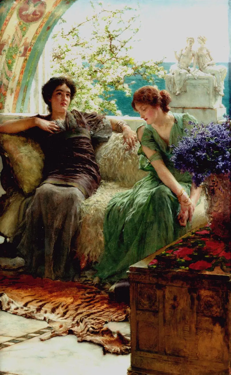 Rahatsız Eden Güvenler - Lawrence Alma-Tadema