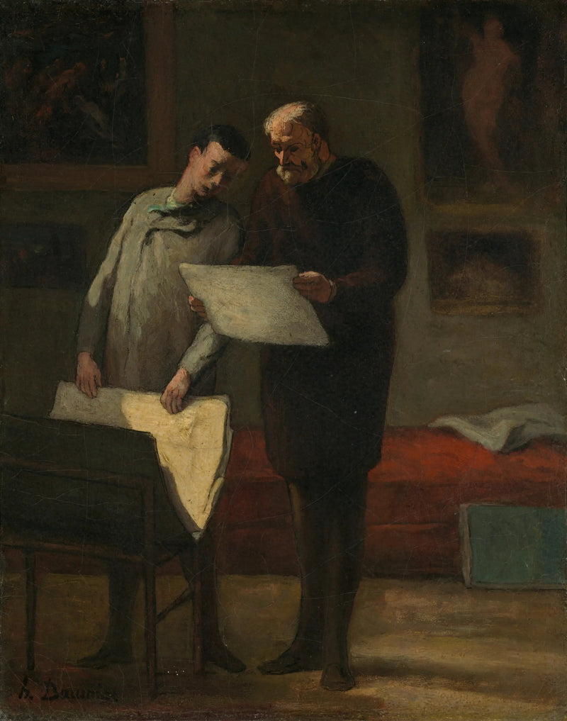 Genç bir sanatçıya tavsiyeler - Honoré Daumier