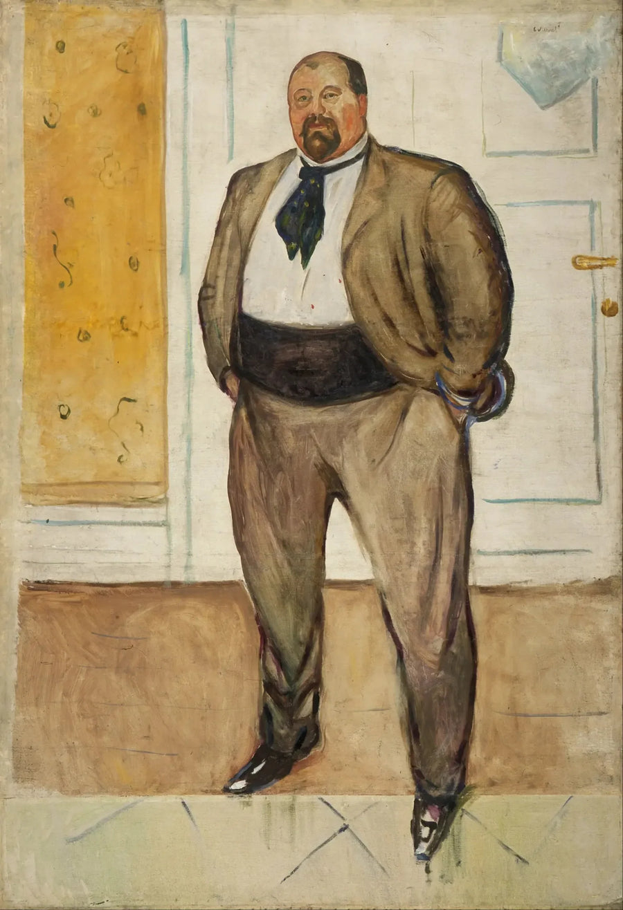 Konsül Christen Sandberg - Edvard Munch