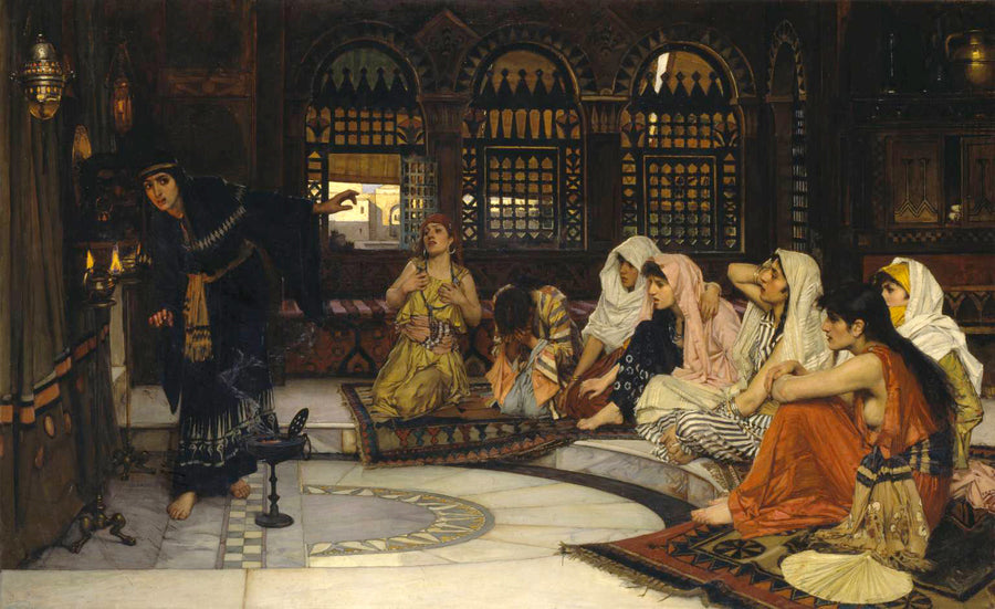 Oraklı'yı Danışmak - John William Waterhouse