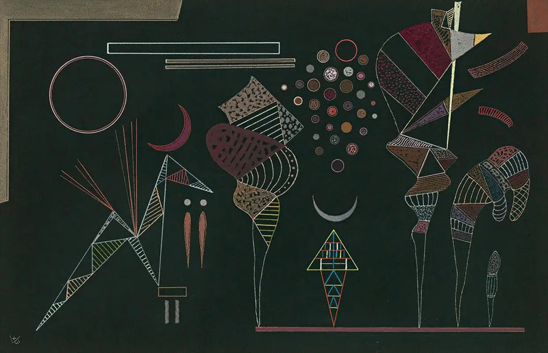 Azaltılmış Kontrastlar - Vassily Kandinsky