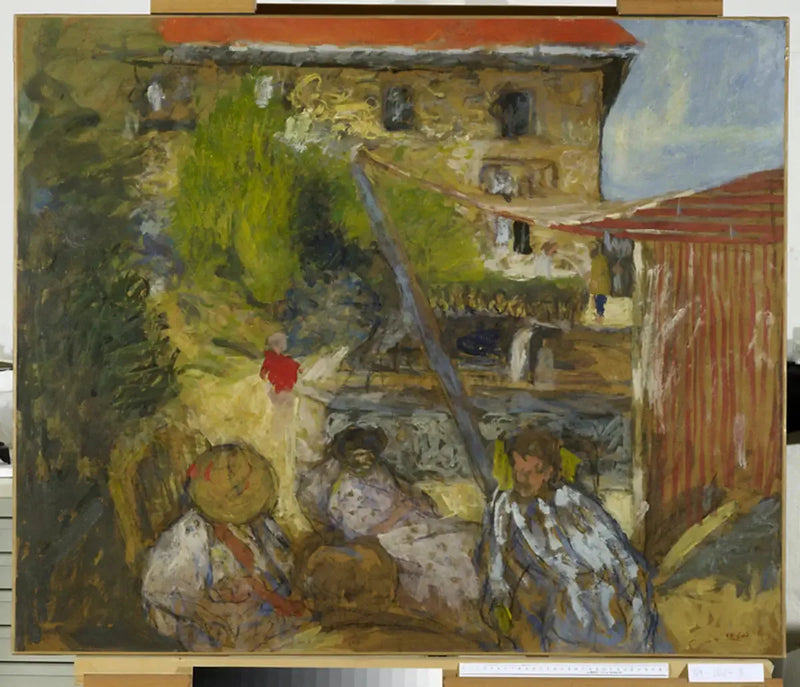 Bahçedeki Konuşma - Édouard Vuillard