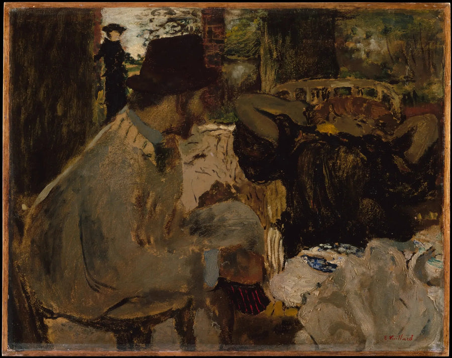 Konuşma - Édouard Vuillard