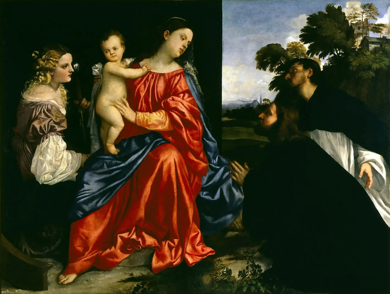 Balbi'nin Kutsal Konuşması - Titian