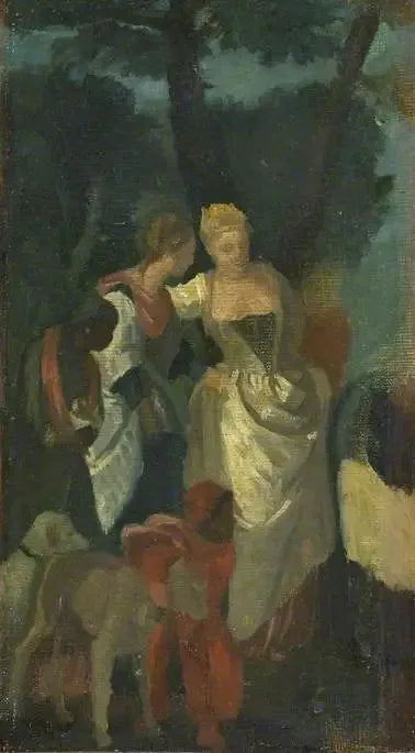 Véronèse'den « Musa'nın Keşfi » kopyası - Edgar Degas