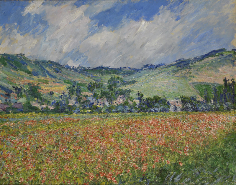 Haşhaş tarlası, Giverny W999 çevresi - Claude Monet