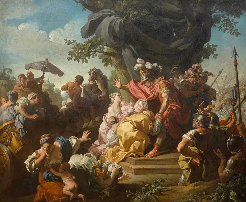 Coriolan Volsques'te - Louis Jean François Lagrenée