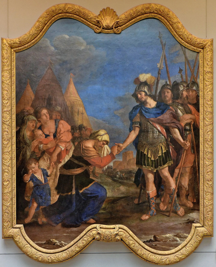 Coriolan annesinden verildi - Guercino