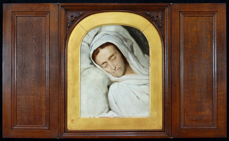 Cornelia Lamme Scheffer - Ölüm Yatağında - Ary Scheffer