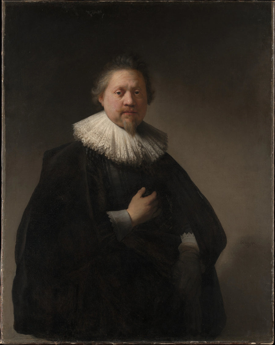 Bir adam portresi, muhtemelen Van Beresteyn ailesinden bir üye - Rembrandt