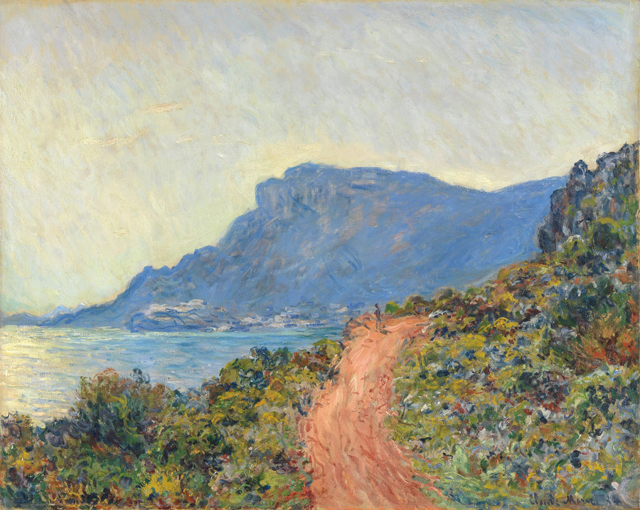 Monako yakınlarında La Corniche - Claude Monet