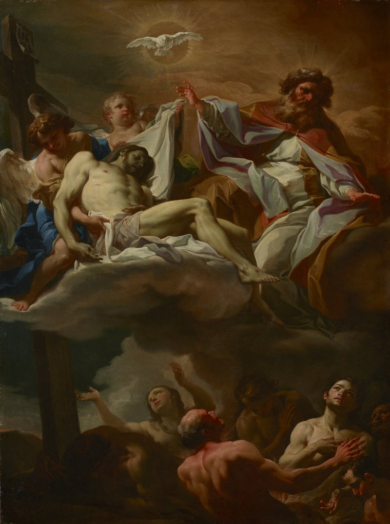 La Sainte Trinité - Corrado Giaquinto