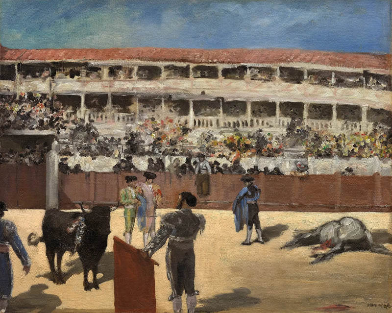 Boğa Güreşi: Boğanın Ölümü - Édouard Manet