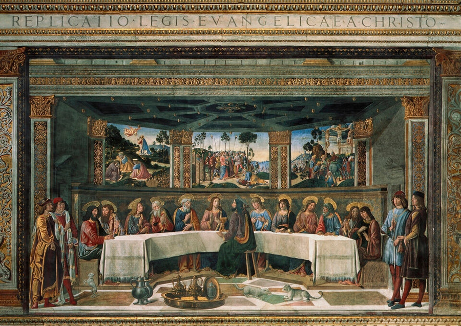 La Cène - Cosimo Rosselli
