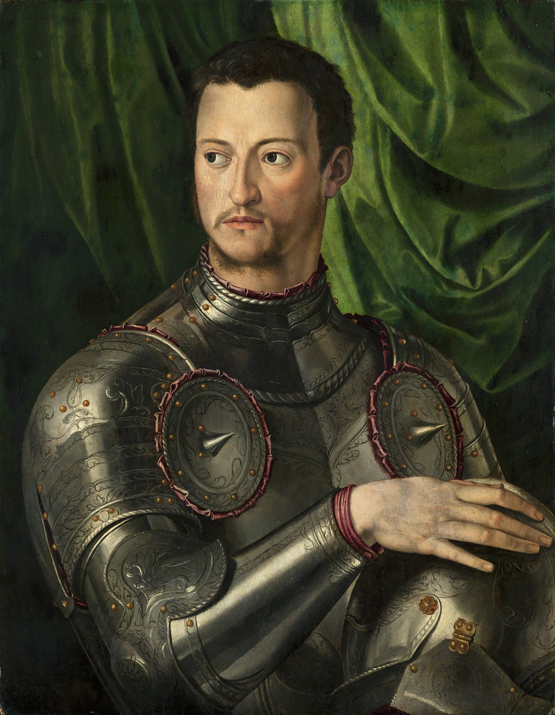 Cosme de Médicis zırh içinde - Bronzino