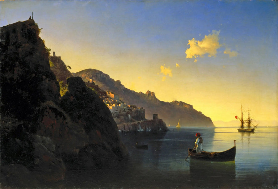 Amalfi Kıyısı - Ivan Aïvazovski
