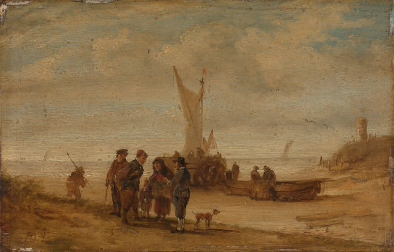 Flandre Kıyısı - David Teniers Genç