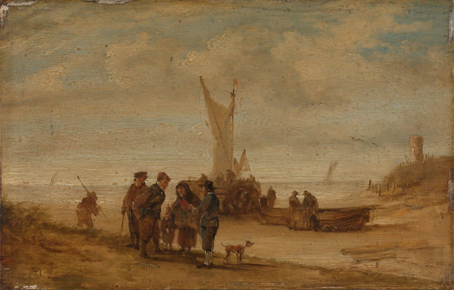 Flandre Kıyısı - David Teniers Genç