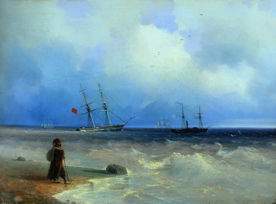Kıyı. - Ivan Aïvazovski