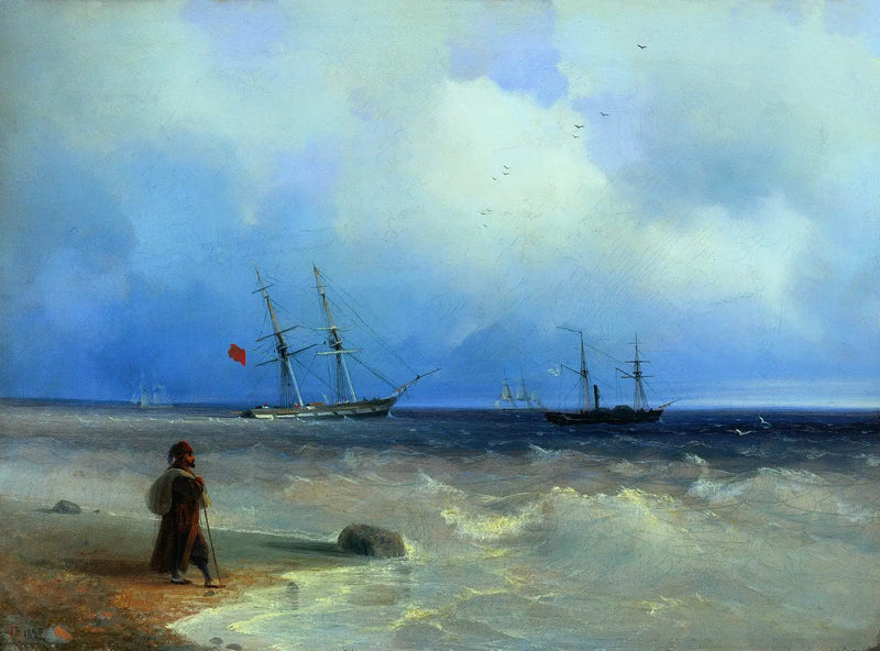 Kıyı. - Ivan Aïvazovski