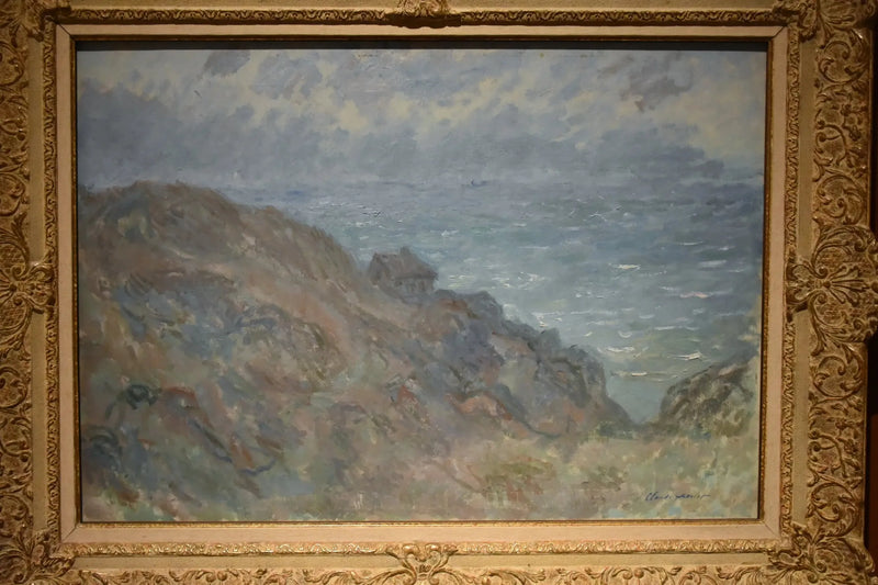 Varengeville yakınlarındaki uçurumlarda kır evi - Claude Monet