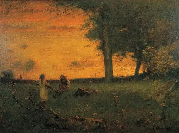 Montclair'ta Gün Batımı - George Inness