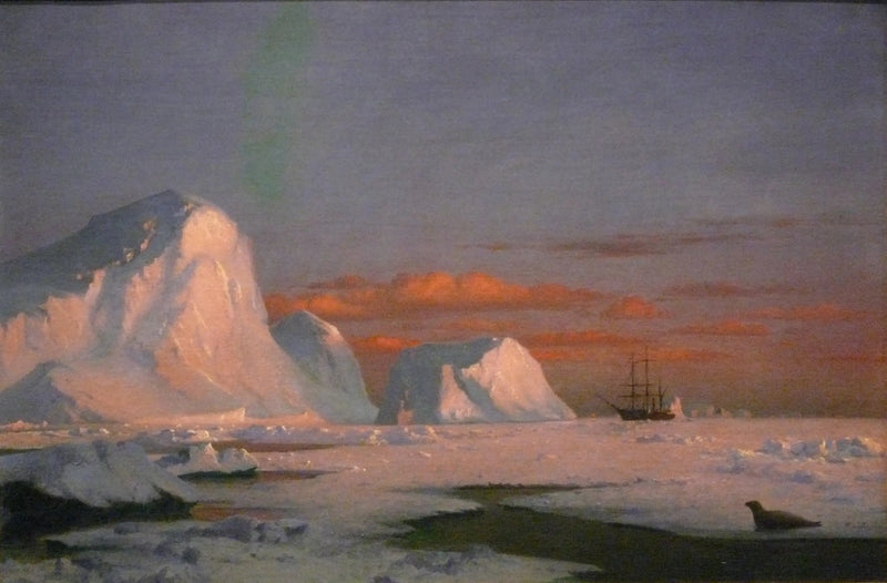 Arktik Gün Batımı - William Bradford