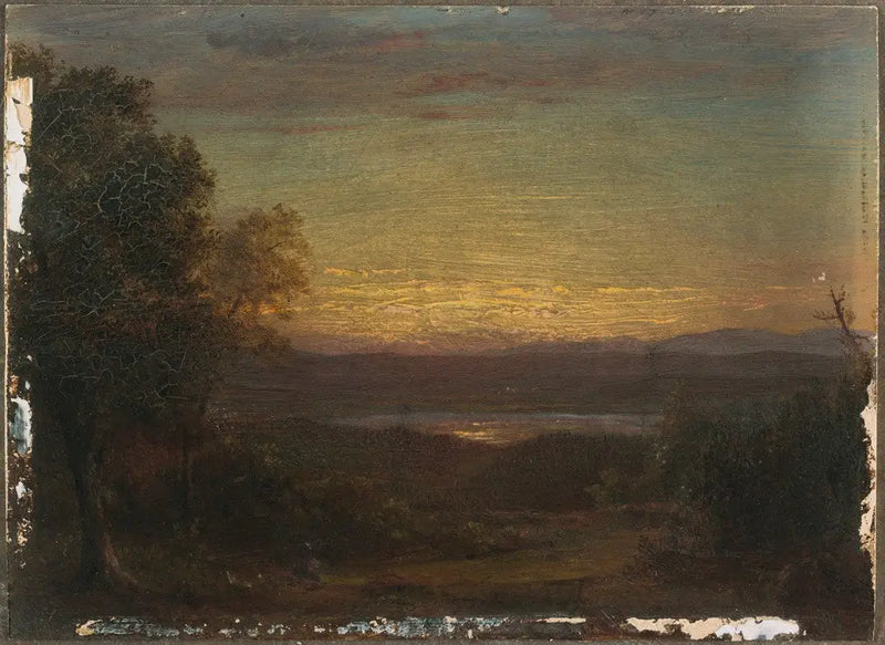 Olana'dan Gün Batımı - Frederic Edwin Church