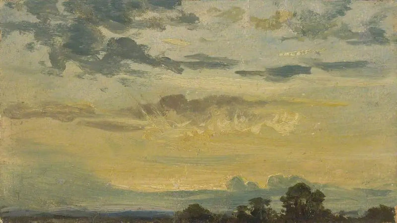 Yaz Günü Gün Batımı - John Constable