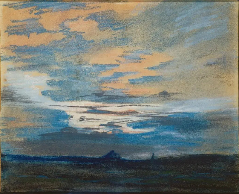Gün batımı - Eugène Delacroix
