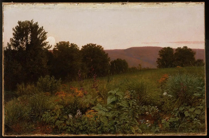 Çayırda Gün Batımı - William Trost Richards