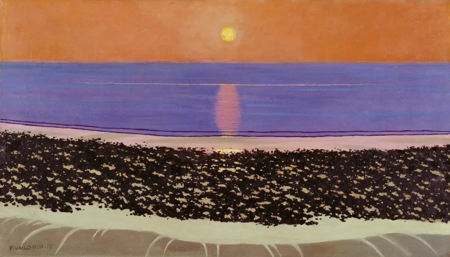 Gün batımı. Villerville - Félix Vallotton