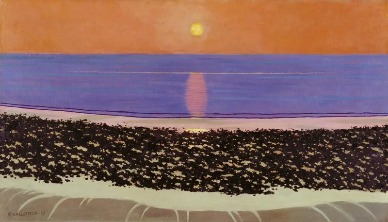 Gün batımı. Villerville - Félix Vallotton