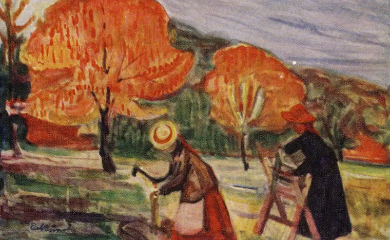 Ahşap Kesimi ve Şekillendirilmesi - Edvard Munch