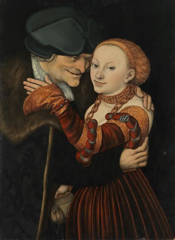 Uygun Olmayan Çift - Lucas Cranach the Elder