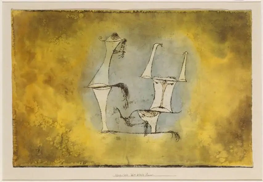 İlkel çift - Paul Klee