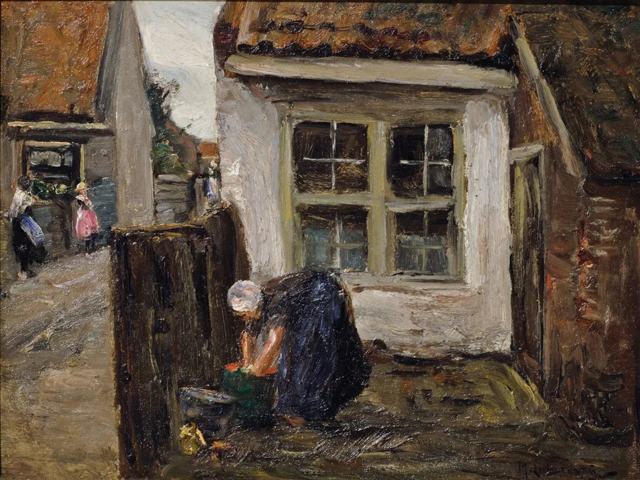 Avlu - Max Liebermann