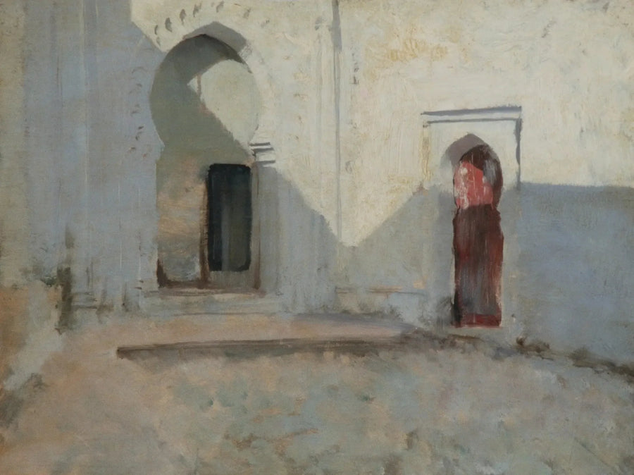 Cour, Tétouan, Fas - John Singer Sargent