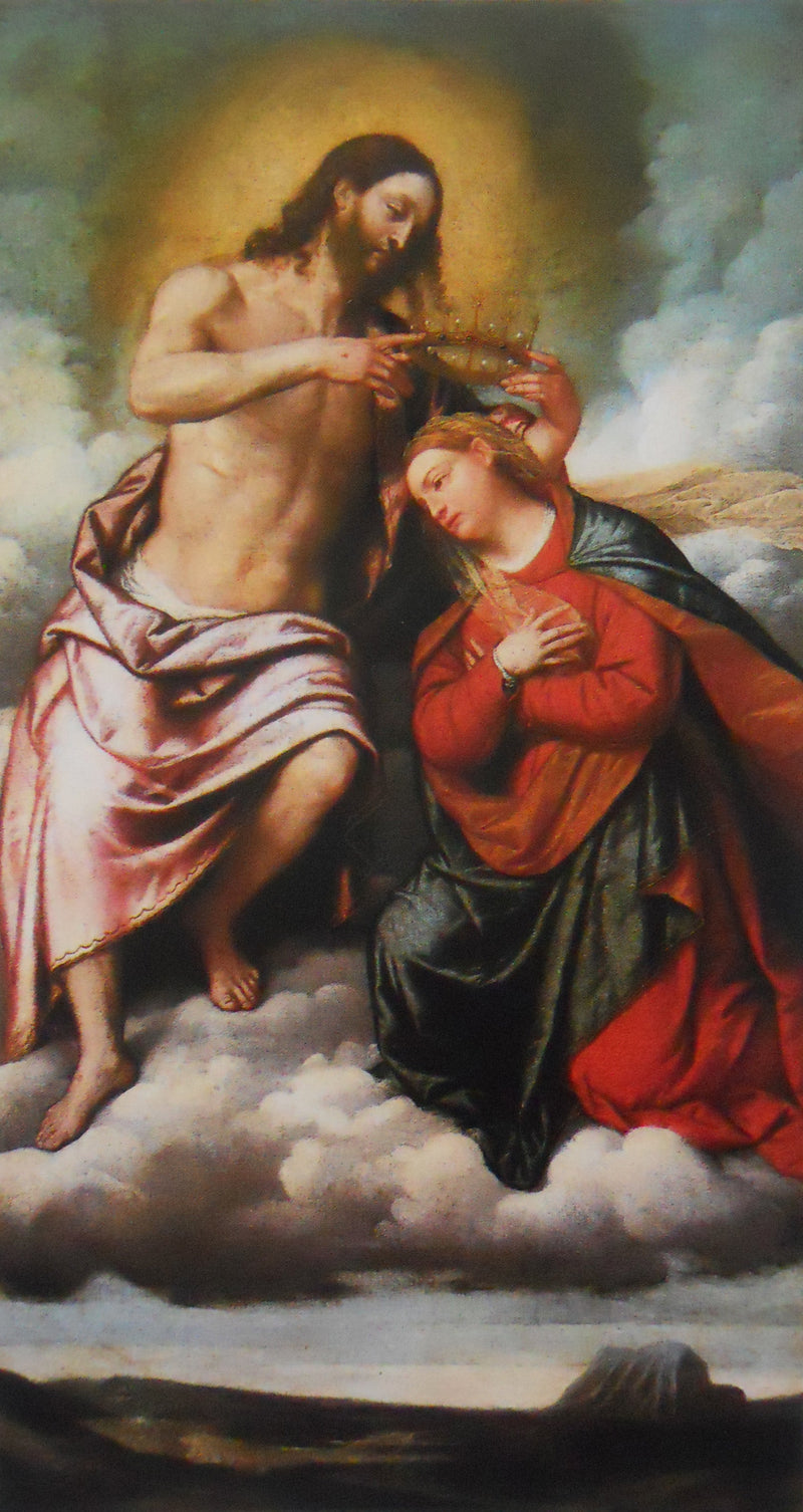 Bakire'nin Taç Giydirilişi - Alessandro Bonvicino