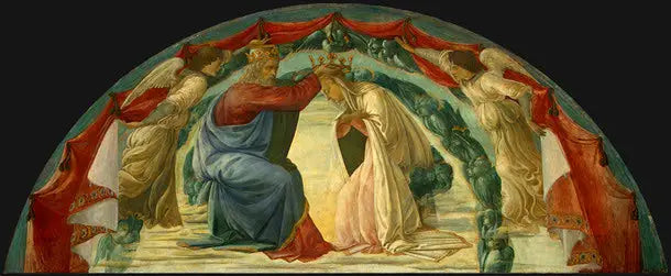 Meryem Ana Taç Giydirme - Filippino Lippi