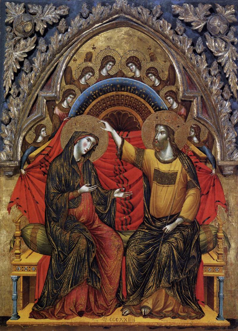 Meryem Ana Taç Giydirme - Paolo Veneziano