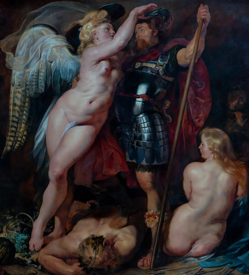 Kahramanın Taçlandırılması - Peter Paul Rubens