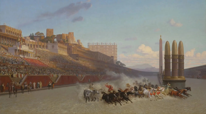 Araba Yarışı - Jean-Léon Gérôme
