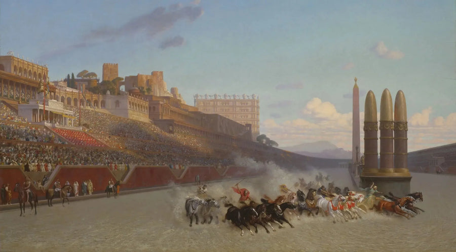 Araba Yarışı - Jean-Léon Gérôme